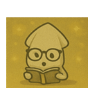 キラキラでヌルヌルなイカ@SFW（個別スタンプ：30）