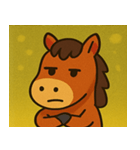 キラキラ優雅なウマ@SFW（個別スタンプ：31）