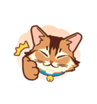 動く！ あいさつモコ（個別スタンプ：14）