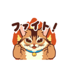 動く！ あいさつモコ（個別スタンプ：15）
