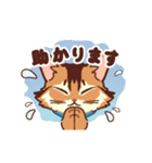 動く！ あいさつモコ（個別スタンプ：19）