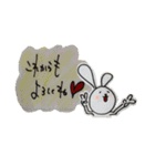 Rabbit PumpkinのゆるいうさぎたちPART5（個別スタンプ：23）