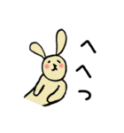 Rabbit PumpkinのゆるいうさぎたちPART5（個別スタンプ：34）