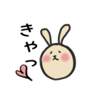 Rabbit PumpkinのゆるいうさぎたちPART5（個別スタンプ：39）