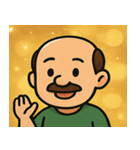 キラキラちょいイケおじさん@SFW（個別スタンプ：2）