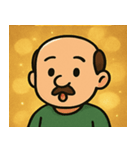 キラキラちょいイケおじさん@SFW（個別スタンプ：6）
