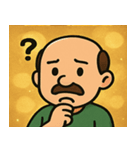 キラキラちょいイケおじさん@SFW（個別スタンプ：7）