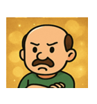 キラキラちょいイケおじさん@SFW（個別スタンプ：8）