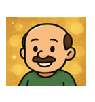 キラキラちょいイケおじさん@SFW（個別スタンプ：9）
