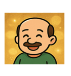 キラキラちょいイケおじさん@SFW（個別スタンプ：14）
