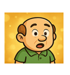 キラキラちょいイケおじさん@SFW（個別スタンプ：18）