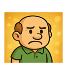 キラキラちょいイケおじさん@SFW（個別スタンプ：24）