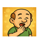 キラキラちょいイケおじさん@SFW（個別スタンプ：25）