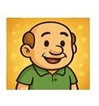 キラキラちょいイケおじさん@SFW（個別スタンプ：26）