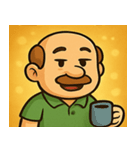 キラキラちょいイケおじさん@SFW（個別スタンプ：27）