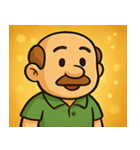 キラキラちょいイケおじさん@SFW（個別スタンプ：28）