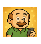 キラキラちょいイケおじさん@SFW（個別スタンプ：31）