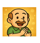 キラキラちょいイケおじさん@SFW（個別スタンプ：32）