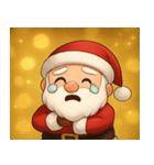 キラキラのサンタさん@SFW（個別スタンプ：3）