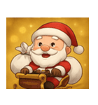 キラキラのサンタさん@SFW（個別スタンプ：6）