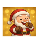 キラキラのサンタさん@SFW（個別スタンプ：9）