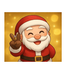 キラキラのサンタさん@SFW（個別スタンプ：14）