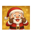 キラキラのサンタさん@SFW（個別スタンプ：15）