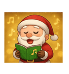 キラキラのサンタさん@SFW（個別スタンプ：16）