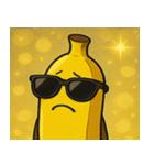 キラキラグラサンバナナ@SFW（個別スタンプ：7）
