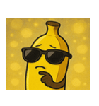 キラキラグラサンバナナ@SFW（個別スタンプ：11）