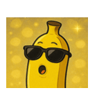 キラキラグラサンバナナ@SFW（個別スタンプ：13）