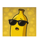 キラキラグラサンバナナ@SFW（個別スタンプ：16）