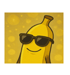 キラキラグラサンバナナ@SFW（個別スタンプ：18）