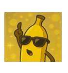 キラキラグラサンバナナ@SFW（個別スタンプ：20）