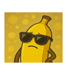 キラキラグラサンバナナ@SFW（個別スタンプ：22）