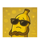 キラキラグラサンバナナ@SFW（個別スタンプ：23）