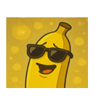 キラキラグラサンバナナ@SFW（個別スタンプ：26）