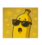 キラキラグラサンバナナ@SFW（個別スタンプ：29）
