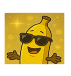 キラキラグラサンバナナ@SFW（個別スタンプ：31）