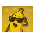 キラキラグラサンバナナ@SFW（個別スタンプ：32）