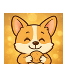 キラキラコーギーまつり@SFW（個別スタンプ：9）