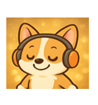 キラキラコーギーまつり@SFW（個別スタンプ：12）