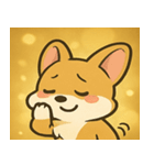 キラキラコーギーまつり@SFW（個別スタンプ：17）