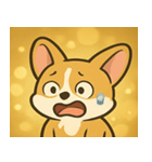 キラキラコーギーまつり@SFW（個別スタンプ：18）