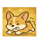 キラキラコーギーまつり@SFW（個別スタンプ：21）