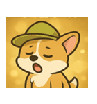 キラキラコーギーまつり@SFW（個別スタンプ：26）