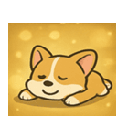 キラキラコーギーまつり@SFW（個別スタンプ：28）