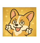 キラキラコーギーまつり@SFW（個別スタンプ：29）