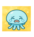 キラキラふわふわクラゲ@SFW（個別スタンプ：2）