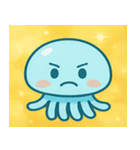 キラキラふわふわクラゲ@SFW（個別スタンプ：3）